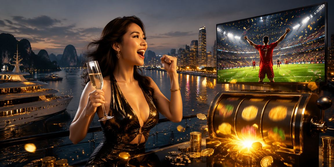 Người dùng Sài Gòn trải nghiệm slot game trực tuyến trên nền tảng ff7